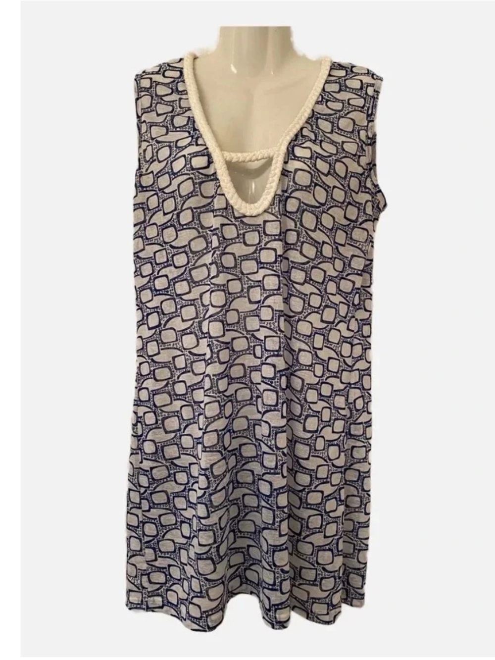 Nimes Cote d’ Azur Swim Coverup Dress Sz XL
